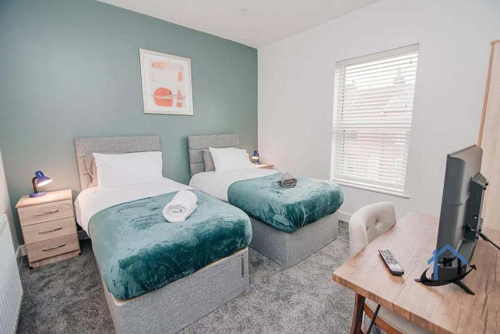 Balby Casa Nr Doncaster Racecourse King Beds Street Parkingヴィラ エクステリア 写真